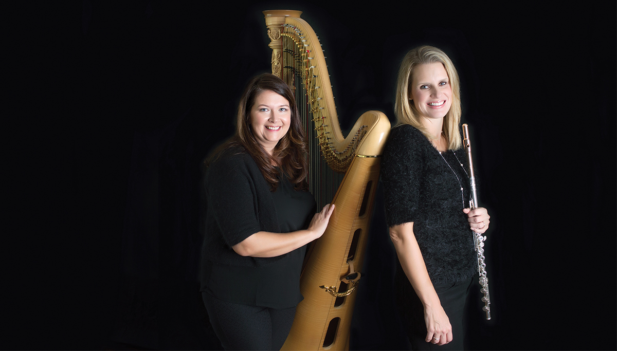 Harpist Melissa Tardiff Dvorak & Flutist Julianna Nickel